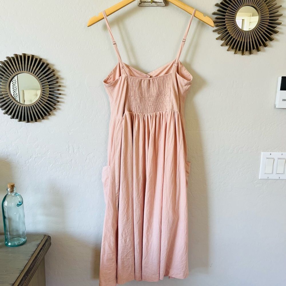 Mod Ref Button Front Midi Dress – Small - Picture 8 of 11